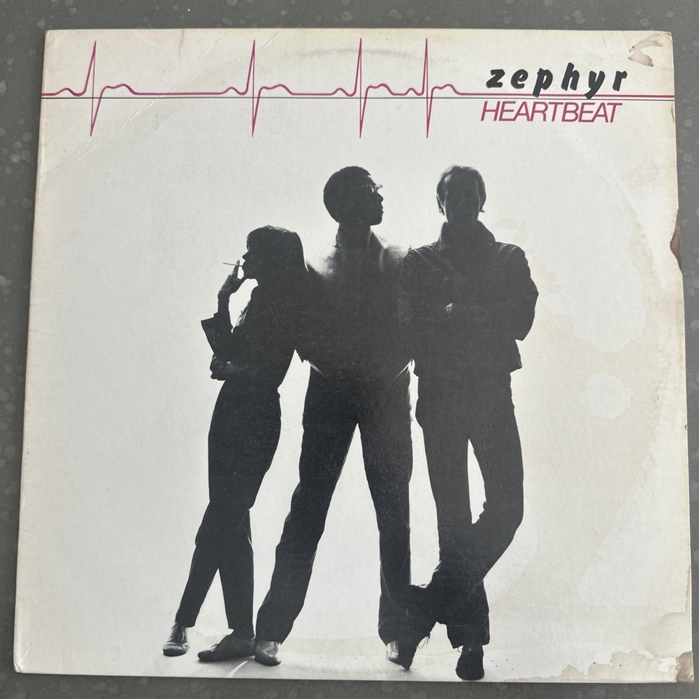 Zephyr Heartbeat LP Red Sneaker Records 1982